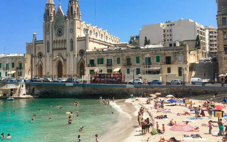 شقة Sliema Jacuzzi Flat المظهر الخارجي الصورة